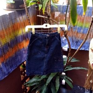 Girls French Toast Jean Skirt